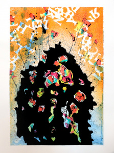 colored ink artwork - 2022