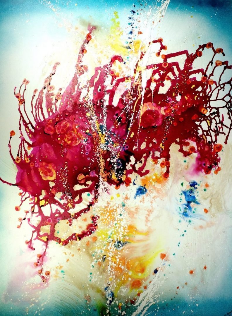 stages de peinture - stages encres - stage de formation artistique et technique - stage encre de chine - abergement de varey - ain