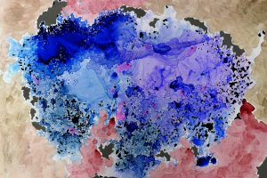 stage encre - stage encre de chine - stage de formation artistique et technique - stage de peinture abstraite - encre et abstraction - abergement de varey - ain