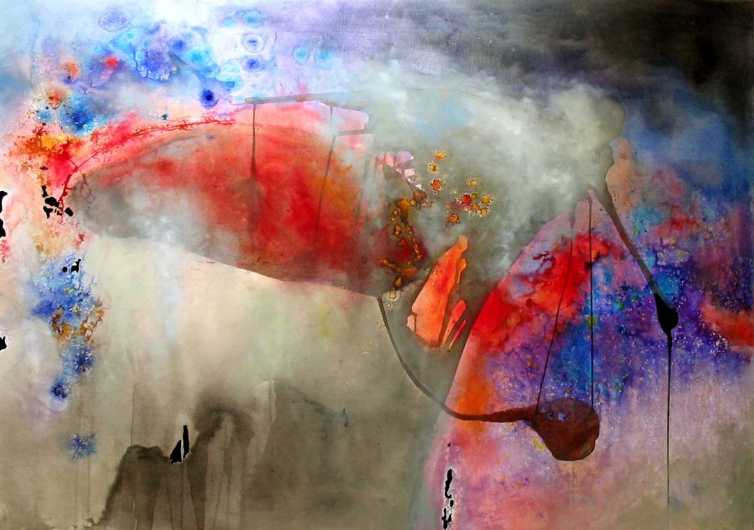 stage encres - stages de peinture abstraite - stage encre de chine - abergement de varey - ain