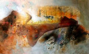 stage encre - stage encre de chine - stage de formation artistique et technique - stage de peinture abstraite - encre et abstraction