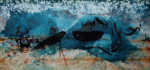 stages de peinture - stage encre - abergement de varey - ain